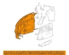 Chrysler Oem 01-06 Caravan Interior Trim-lower Panel Bracket 4754885AC New. Price: $29.18.