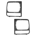 For Jeep Cherokee 97-01 Driver & Passenger Side Headlight Bezel Set Value Line New. Price: $37.57.