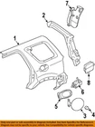 Ford Oem 97-12 Edge Quarter Panel Components-vent Grille EF2Z16280B62AA New. Price: $54.44.