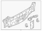 Genuine Mazda Rear Body Panel D1YE-70-75ZD New. Price: $120.79.