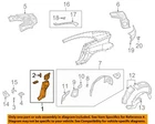 Chrysler Oem 03-08 Crossfire Inner Structure-lock Plr Reinf 50010107AA New. Price: $100.25.
