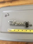 63-64 " Nova Chevy Ii Fender Quarter Panel Emblem Pair Trim Parts Usa Made Used. Price: $35.00.