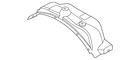 Genuine Ford Quarter Panel Splash Shield N1WZ-2628371-F New. Price: $199.80.