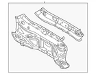 Genuine Mitsubishi Rear Body Panel 5281A495 New. Price: $612.13.