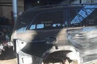 Rear Right Quarter Panel Body Structural Metal Cut Black Mercedes GL63 X166 2015 Used. Price: $1049.99.