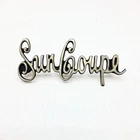 1972 Buick Sun Coupe Sail Panel Emblem Roof Gold Finish Oem Used. Price: $59.99.
