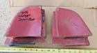 Pair (r&l) Rear Quarter Panel Extensions For 1971-72 Dodge Charger Car Models Used. Price: $27.00.