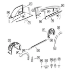Mopar 05043108AC Splash Shield New. Price: $164.17.
