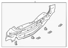 Genuine Nissan Rear Body Panel G9100-3WCMA New. Price: $552.71.