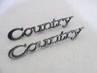 Pair Of 1975 1976 1977 1978 Ford Country Squire Rear Quarter Panel Emblems Used. Price: $34.99.