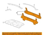 Gm Oem 00-05 Deville Floor Body-rear Panel 12481965 New. Price: $442.73.