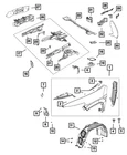Genuine Mopar Wheelhouse Shield Right 68209688AE New. Price: $554.06.