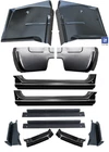 67-72 Chevy C10 Truck *gm Lic* Floor Pans Cab Corner Rocker Panel Mount 12PC New. Price: $443.95.