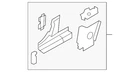 Genuine Mazda Quarter Panel Reinforcement NE51-71-1AXA New. Price: $100.49.