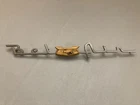 Vintage Script Bel Air Model Chevrolet Id Metal Emblem Car From 1950S Oem Used. Price: $59.00.