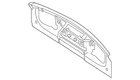 Genuine Ford Rear Body Panel BB5Z-7810608-A New. Price: $246.01.