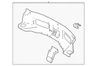 Genuine Toyota Rear Body Panel 58302-0R040 New. Price: $343.16.