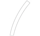 Genuine Lexus 2014-2020 Quarter Panel Protector 58742-53030 New. Price: $15.60.