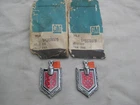 Nos Chevy Monte Carlo 1978 1979 1980 Gm Knight Crest Emblem SET/2 Used. Price: $200.00.