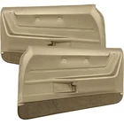 1968 Camaro Molded Door Panels; Deluxe Interior; Ivy Gold; Pair New. Price: $639.99.