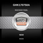 Genuine 2006 Mazda RX-8 Rear Body Panel GHK170750A New. Price: $149.99.