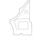 Genuine Mazda Quarter Panel Extension D1YE-71-40X New. Price: $140.77.