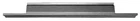 Slip-on Rocker Fits 97-03 Ford F150 & 04 Heritage Standard Cab Pickup New. Price: $36.95.