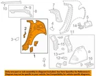 Gm Oem 11-15 Volt Quarter Panel Structure-inner Qtr 22923881 New. Price: $150.43.