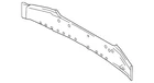 Genuine Mitsubishi Rear Panel 5281A632 New. Price: $363.26.