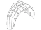 Genuine Nissan Quarter Panel Splash Shield 76748-6GR0A New. Price: $192.10.