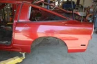 91-93 Nissan 240SX S13 Red Driver Left Rear Quarter Panel Assembly Used. Price: $497.28.