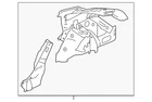 Genuine Honda Panel Rear Inside 64700-TP6-305ZZ New. Price: $1689.24.