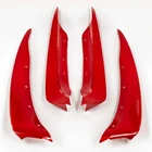 For Chevrolet Corvette C6 2005-2013 Front & Rear Splash Guards Mud Flaps Red New. Price: $149.00.