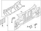 Genuine Nissan Rear Body Panel G9110-6GPMA New. Price: $742.48.