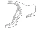 Genuine Ford Panel Quarter Outer 3W4Z-5427840-AA New. Price: $1276.44.