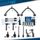15PC Front Upper Control Arms Tie Rods Lug Nut Kit For Silverado 1500 Escalade New. Price: $211.86.