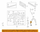 65638-0C010 Toyota Liner, Rear Wheel House, 656380C010, New Genuine Oem Part. Price: $39.84.