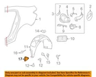 Gm Oem 11-17 Regal Quarter Panel Components-wheelhouse Liner Bracket 13312910 New. Price: $21.36.