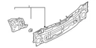 Genuine Audi Rear Body Panel 8V5-813-331-TC New. Price: $410.92.