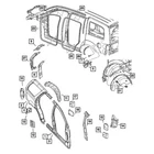 For Dodge Durango 2009 Mopar 68005030AB Rear Passenger Side Quarter Panel New. Price: $1617.98.