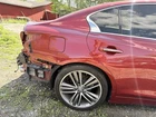 2014-2023 Infiniti Q50 Right Passenger Side Quarter Panel Red Used. Price: $420.00.