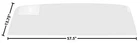 1964-67 Chevrolet El Camino Rear Window Glass Clear New. Price: $149.89.
