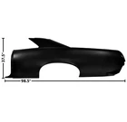 1967 Pontiac Gto Full Quarter Panel Rear Fender Left Side Coupe Edp Steel New. Price: $1299.00.