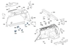 Genuine Mercedes-benz Holder 253-691-43-00 New. Price: $17.82.