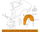 Gm Oem 15-19 Ats Quarter Panel Components-wheelhouse Liner 23331658 New. Price: $143.56.